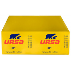 Утеплитель Ursa XPS N-III 50х600х1180 (4,95 м2/7 плит)