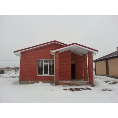 Кирпич облицовочный Braer красный 1НФ 250х120х65 мм #4