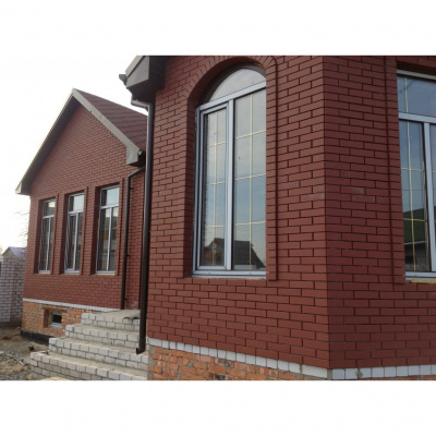 Кирпич облицовочный Braer красный 1НФ 250х120х65 мм #3