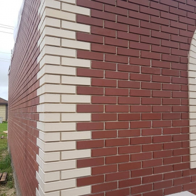 Кирпич облицовочный Braer красный 1НФ 250х120х65 мм #5