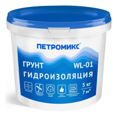Гидроизоляция обмазочная готовая ПЕТРОМИКС WL-01 5 кг