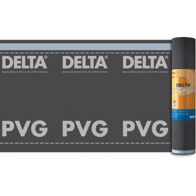 Гидро и пароизоляционная плёнка DELTA PVG 1.5х50 #1