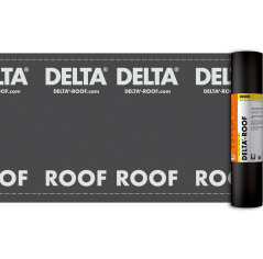 Гидроизоляционная плёнка/подкладочный ковёр DELTA-ROOF 1.5х50