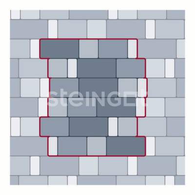 Тротуарная плитка Steingot Мюнхен Штайн Блэк #2