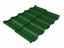 Металлочерепица Grand Line квинта уно модульная 0,45 RAL 6002 зеленая листва ##1