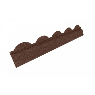 Планка карнизная Palermo Grand Line, шоколад, 1080 мм #1