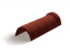 Конек полукруглый одинарный для композитной черепицы Metrotile красный (0,41м) ##1