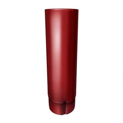 Труба соединительная круглая Grand Line Granite 90 мм, длина 1.0 м, красный RAL 3011 #1