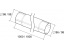 Труба соединительная круглая 100 мм Гранд Лайн Grand Line Granite, длина 1.0 м, цвет Ral 7024 (мокрый асфальт) ##2