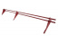 Снегозадержатель Grand Line (Гранд Лайн) Optima, трубчатый универсальный для металлочерепицы и мягкой кровли 3.0 м, цвет RAL 3011 (красный) ##1