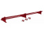 Снегозадержатель Оптима / Optima Grand Line, трубчатый для фальцевой кровли 3.0 м, цвет RAL 3003 (красный) ##1