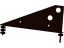 Кронштейн снегозадержателя Optima Grand Line (Гранд Лайн), цвет RAL 8019 (коричневый) ##1