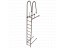 Лестница стеновая Grand Line RAL 8017 2,76м ##1