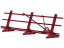 Ограждение кровли со снегозадержателем Grand Line (Гранд Лайн) 0.9 м, цвет RAL 3005 (красный) ##1