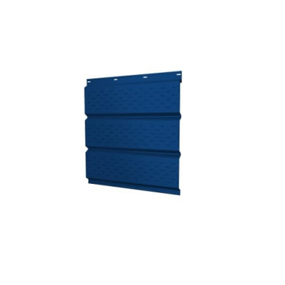 Софит металлический с полной перфорацией Grand Line / Гранд Лайн, PE 0.4, цвет Ral 5005 (сигнально-синий) #1