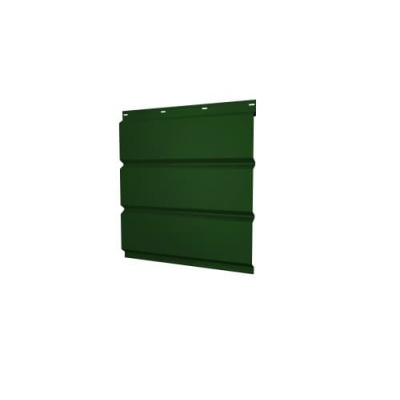 Софит металлический без перфорации Grand Line / Гранд Лайн, PE 0.4, цвет Ral 6005 (зеленый мох) #1