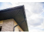 Софит металлический с центральной перфорацией Grand Line / Гранд Лайн, Rooftop Matte 0.5, цвет Ral 7024 (мокрый асфальт) ##6