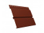 Софит металлический Квадро Брус с перфорацией Grand Line / Гранд Лайн, PE 0.45, цвет Ral 3009 (оксидно-красный) ##1
