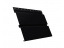 Софит металлический Квадро Брус с перфорацией Grand Line / Гранд Лайн, Satin 0.5, цвет Ral 9005 (черный янтарь) ##1