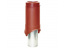 Изолированный вентиляционный выход Pipe-VT 150 Krovent (Кровент) для помещений, красный ##1