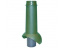 Изолированный вентиляционный выход Pipe-VT 110 Krovent (Кровент) для канализации, зеленый ##1