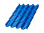Металлочерепица Металл Профиль Монтерроса, NormanMP 0.5, синий насыщенный RAL5005 ##1