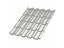 Металлочерепица Металл Профиль Трамонтана, NormanMP 0.5, серо-белый RAL9002 ##1