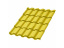Металлочерепица Металл Профиль Монтекристо, NormanMP 0.5, желтый цинк RAL1018 ##1