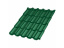 Металлочерепица Металл Профиль Трамонтана, NormanMP 0.5, зеленый лист RAL6002 ##1