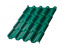 Металлочерепица Металл Профиль Монтерроса, PURMAN 0.5, зелёный мох RAL6005 ##1