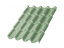 Металлочерепица Металл Профиль Монтерроса, PURMAN 0.5, светло-зеленый Tourmalin ##1