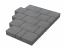 Тротуарная плитка Новый город 238x158x80мм Серый ##1