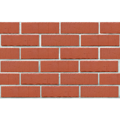 Кирпич фасадный клинкерный пустотелый ЛСР тёмно-красный Амстердам винтаж 250х85х65 мм #3