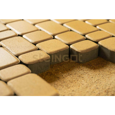 Тротуарная плитка Steingot Классика Желтая #2