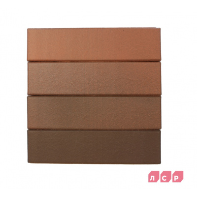 Кирпич лицевой керамический ЛСР пустотелый красный флэшинг ультра гладкий 250x120x65 мм #2