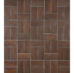 Клинкер ТРОТУАРНЫЙ темно-красный 