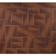 Клинкер ТРОТУАРНЫЙ темно-красный 