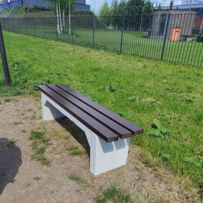 Скамейка бетонная тяжелая #1