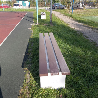 Скамейка бетонная тяжелая #2