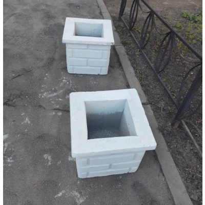 Вазон бетонный #3