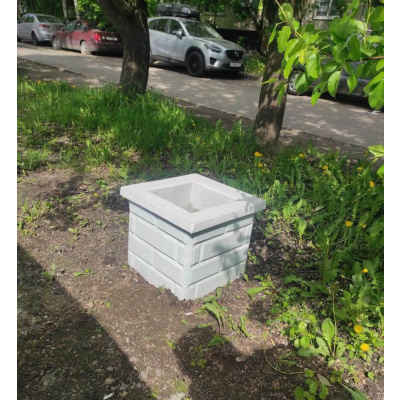 Вазон бетонный #1