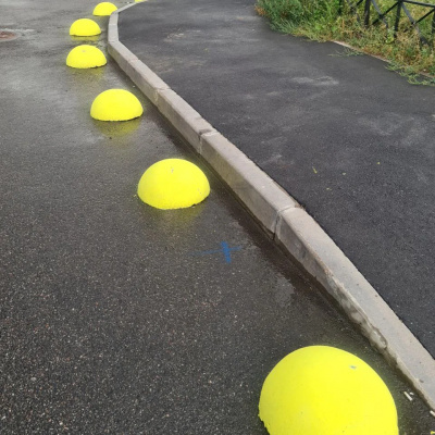 Бетонная полусфера #1