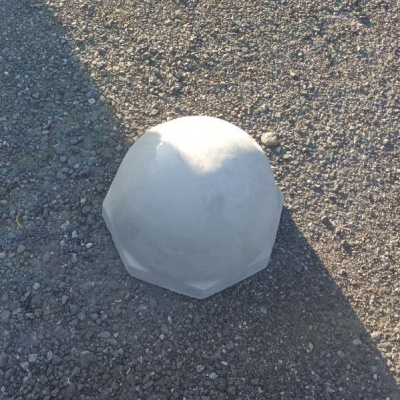 Бетонная полусфера #1