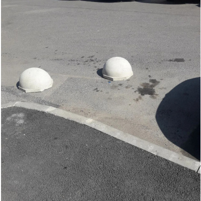 Бетонная полусфера #2