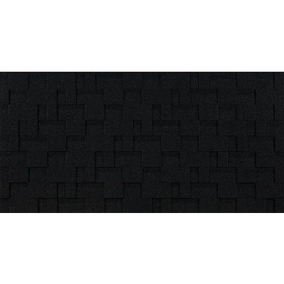 Гибкая черепица Docke Eurasia Лабиринт, Черный #1