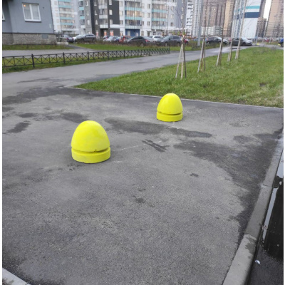 Бетонная полусфера #3