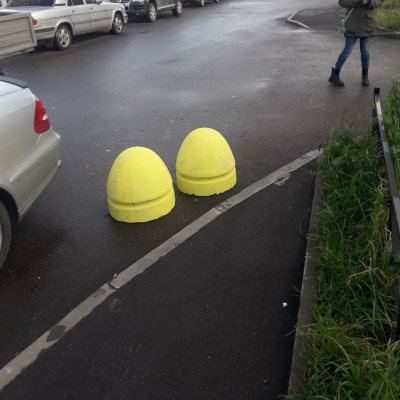 Бетонная полусфера #2