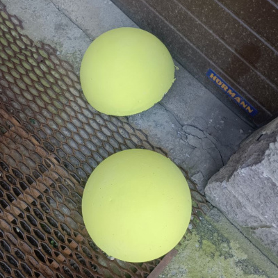 Бетонная полусфера #1