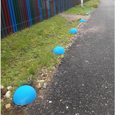 Бетонная полусфера #2