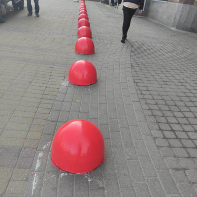 Бетонная полусфера #2